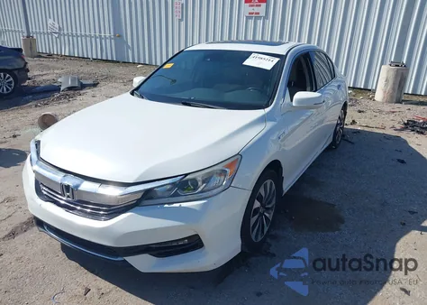 2017 Honda Accord Hybrid Ex-L из США, поврежденный, VIN JHMCR6F59HC029238